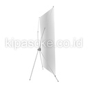 Tiang X-Banner Ukuran 80x180CM (Tanpa Kain Albatros)