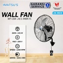 Wall Fan Curved Blade 24 Inch Kipas Angin Dinding Tembok 24" Industrial Wall Fan