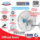 Wall Fan WF-NS18 1-3SLV-TH 18 Inch Kipas Angin Dinding Tembok Rumah