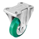 TORA Roda Troli PU Hijau 8 Inch Mati