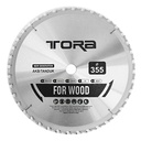 TORA Mata Pisau Potong Kayu 14 Inch x 40T TCT Model AKB / Tanduk