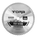 TORA Mata Pisau Potong Kayu 12 Inch x 60T TCT Model AKB / Tanduk