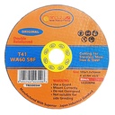TORA Batu Potong Gerinda 4 Inch WA60 SBF T41 - Abrasive Cutting Wheel