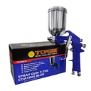 TORA Spray Gun F75G Body Biru - Alat Semprot Cat Tabung Atas