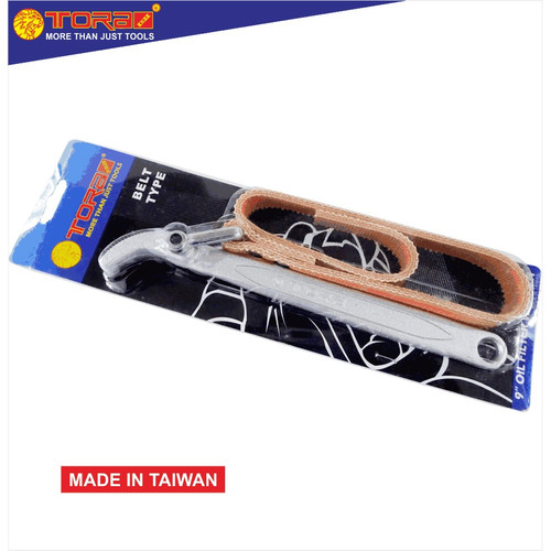TORA Kunci Oli Filter Lilit - Wrench Oil Filter Belt 9 Inch - Taiwan