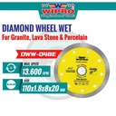 Diamond Wheel Wet / Mata Potong Basah  DWW048E WIPRO (110x1.8x8x20mm)