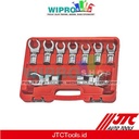 JTC 6774-1/2"x9PCS FLEXIBLE CROWFOOT WRENCH SET -