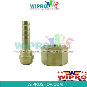 WIPRO Hose Naple OXY (ST-250) (Drat Kanan) 3/8"x19TPI +1/4" 6.4MM