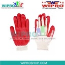 WIPRO Sarung Tangan Katun Kombinasi Karet Merah