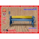 Hand Folding Mesin Penekuk Tekuk Plat Manual 1,5x2500mm Type LN1525