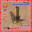 Alat Angkat Barang Semi Automatic Hidrolik Stacker 1 TON 3 m 1.6 kw