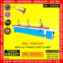 press Sambung Kayu 4000 mm Finger Joint Clamp Assembler mesin FSAFA40