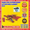 GJ35D Mesin Pengangkat Mobil Hidrolik Dua Tingkat 3.5 Ton 2.2Kw 380V