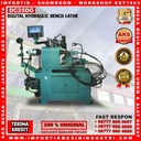 AKS - DC25DG Mesin Bubut Logam o25 mm Hidrolik Digital 25 x 70 mm