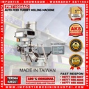 Mesin gilingan Turret Umpan Otomatis 3.7 kw Auto Feed Turret-PMT1054AD