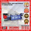 Numerical Hydraulic Pipe Bending 11 Kw Mesin Bending Pipa 89mm AOD89NC