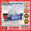 Numerical Hydraulic Pipe Bending 11 Kw Mesin Bending Pipa 89mm AOD89NC