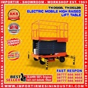 Tangga Hidrolik Gunting Electric Mobile Scissors Lift Table 500 Kg 6 m