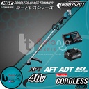 Mesin Potong Rumput Senar Baterai Makita UR007GZ01 Cordless Grass Trimmer 40V UR007 GZ01 + Baterai 40V Set