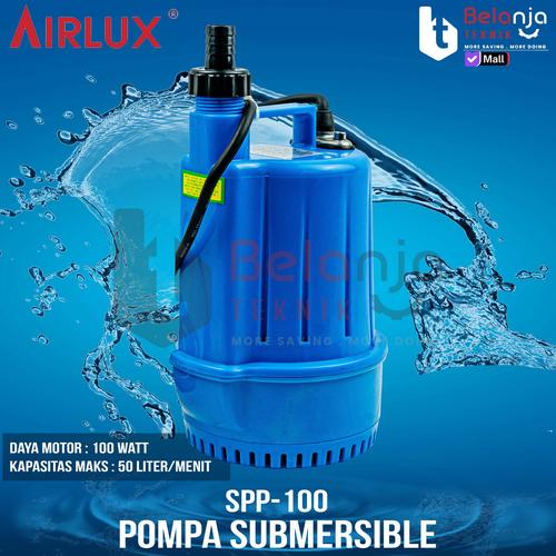 Mesin Pompa Kolam Celup Airlux SPP 100 Submersible Pump Pompa Air Bersih 100 Watt