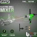 Mesin Pengaduk Cat Semen Ryu RED 16 RE Hand Mixer RED16RE 950 W 16MM