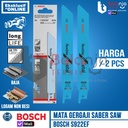 Mata Gergaji Saber Saw 6 Inch Bosch S922EF Sabre Saw Blade Metal S 922 BF Bim 6"