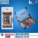 Mata Bor Obeng Bosch Set 20 Pcs Drill And Screwdriver Bit Set 20 Pcs