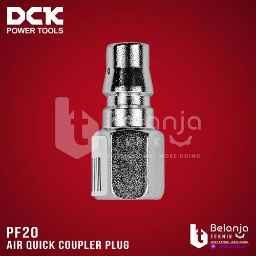 DCK  Air Quick Coupler Plug PF20 Kopler Selang Angin Kopler PF 20