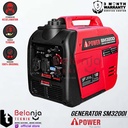 AIPower Mesin Generator Inverter Super Silent SM 3200 i Genset Bensin Recoil SM3200i 3200 Watt SM3200