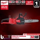 Milwaukee Cordless Chainsaw 12 Inch M18 FCHSC-0 Mesin Gergaji Potong Kayu Baterai 18V Unit Only