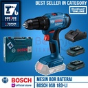 Bosch Mesin Bor Tembok Baterai GSB 183-LI 18V Cordless Impact Drill 18 Volt 2 Baterai