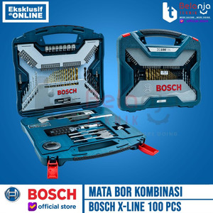 Bosch Mata Bor Obeng Kombinasi X-Line 100 Pcs Screwdriver Drill Bit