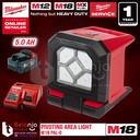 Milwaukee Pivoting Area Light M18 PAL-0 Lampu Kerja Set 18 Volt 5 AH