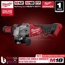 Milwaukee Angle Grinder M18 FSAG100X-0X Gerinda Baterai 4 Inch 18 Volt