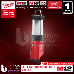 Milwaukee Led Lantern Work Light M12 LL-0 Lampu Kerja 12 V Unit Only