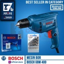 Bosch Bor Besi GBM 400 10MM 400 Watt + Mata Bor Besi HSS-R 13 PCS