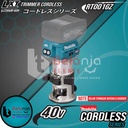 Makita Mesin Profil Kayu Baterai RT001GZ23 40V Variable Speed Trimmer