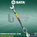 Sata Kunci Ring Pas Ratchet 10 MM 43606 Kunci Kombinasi Ratchet 10MM