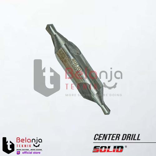 Solid Center Drill 6MM Mata Bor Senter 6 MM HSS Cobalt Mata Bor Bubut