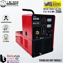 Rhino Welding Machine Black MIG 250 A Travo Trafo Las CO2 220V 1 Phase