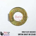 Ring Plate Washer Plate Untuk Baut M12X40 Kunci 17 Tebal 2 MM Non Merk