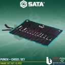 Sata Pahat Set Set 13 PCS 09164 Punch + Chisel Set Perkakas