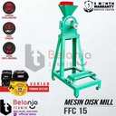 Disk Mill FFC 15 Mesin Giling Tepung + Engine Firman SFE 200 FI 6.5 HP
