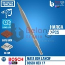 Bosch Pointed Chisel HEX 17 x 280 mm Mata Bor Bobok Beton Lancip 17MM