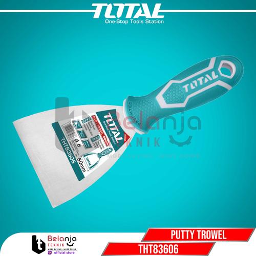 Total Putty Trowel 60 MM Skrap Dempul Scraper Kape Pengerok THT83606