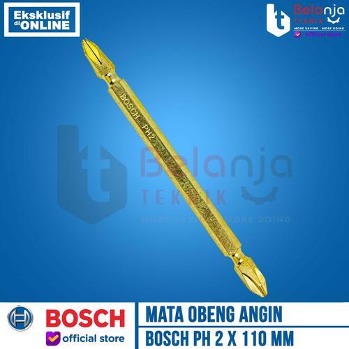 Bosch Screwdriver Magnetic PH 2 x 110 MM Mata Obeng Angin Magnet 1 PCS