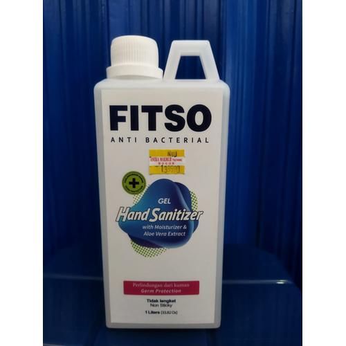Fitso Hand Sanitizer 1 Liter Cairan Anti Bakteri Pembunuh Kuman 1L