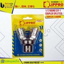 Lippro Air Quick Coupler 2 Way Kopler Cabang 2 SF20 Kompresor Angin