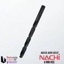 Nachi Mata Bor Besi HSS 8 mm Shank Lurus Drill Bit 8mm Original