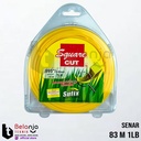 Sufix Tali Senar Mesin Potong Rumput Kotak 83 Meter Trimmer Line 2.4MM